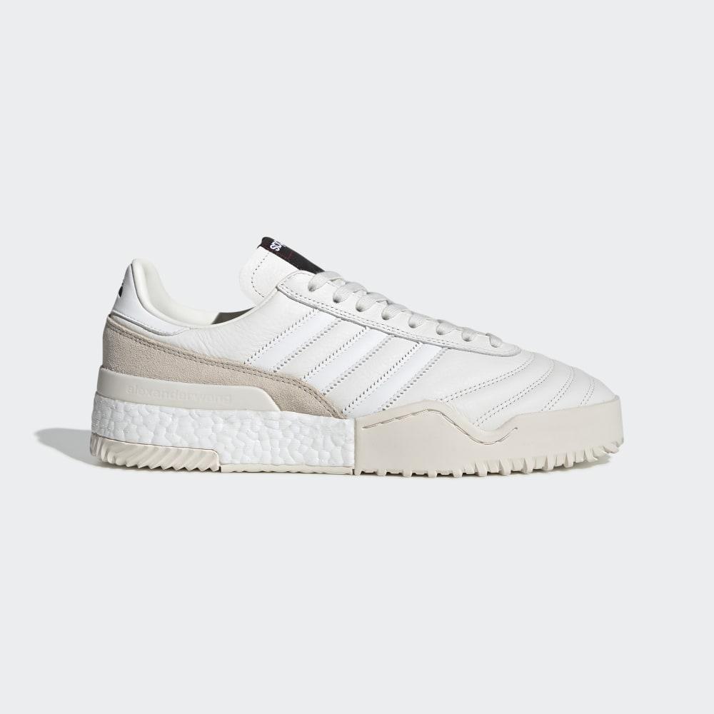 Adidas Women's Originals by AW B-Ball Football Shoes White/Brown Ireland EE8498